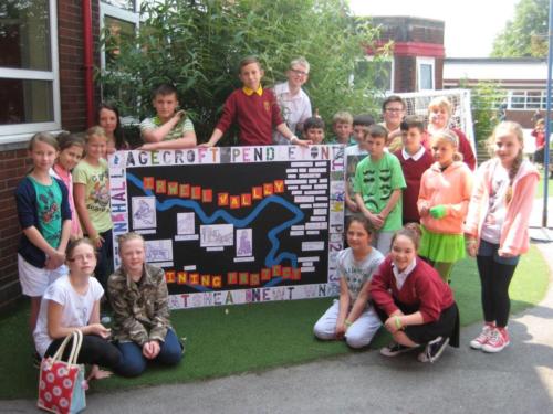 Building The Agecroft Monument