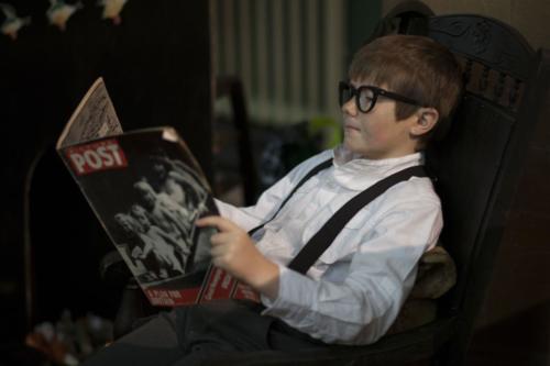 The chimney sweep takes a rest