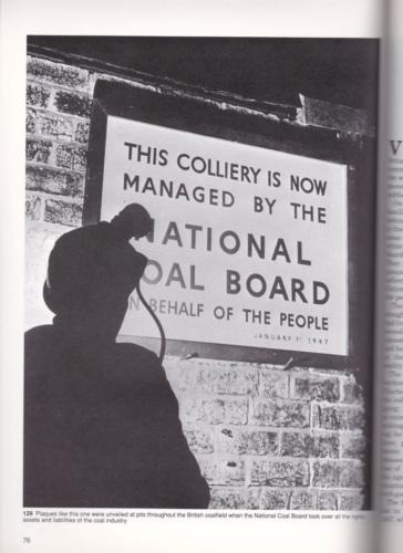 The mines are nationalised