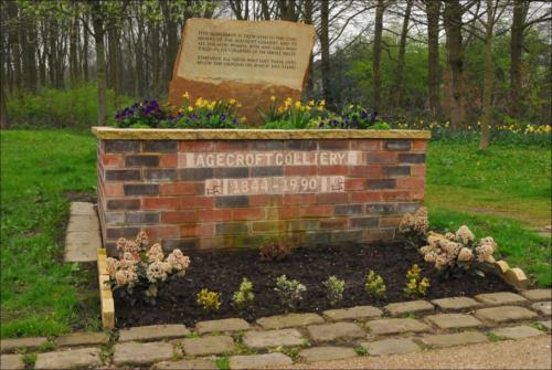 Completed Agecroft memorial